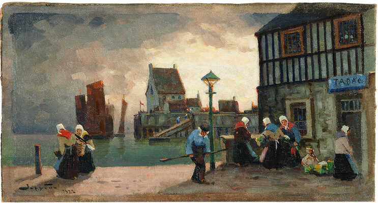 Зарубин Виктор Иванович. Вечер в Нормандии